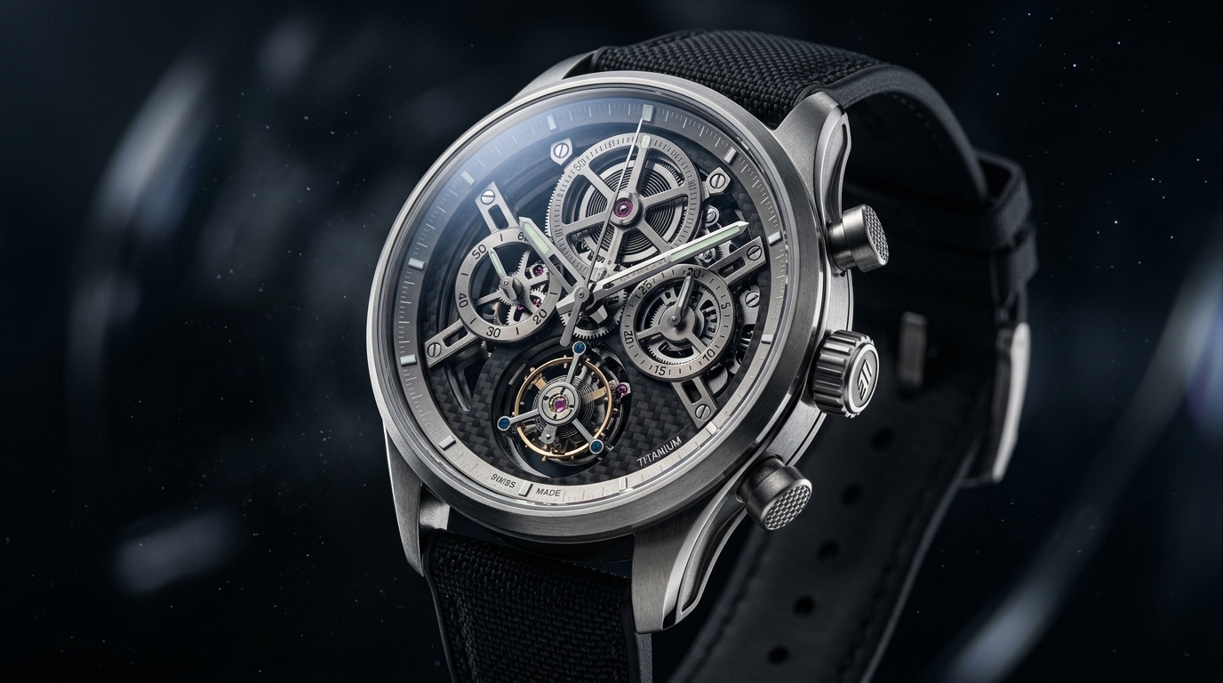 Swiss Skeleton Tourbillon Commercial Ad